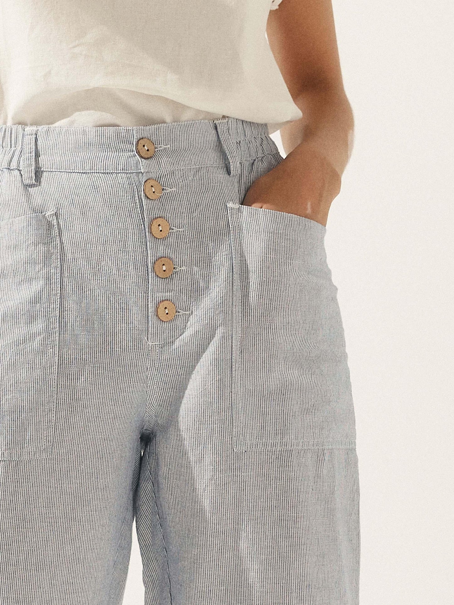 Le Marais — Linen Tapered Trouser