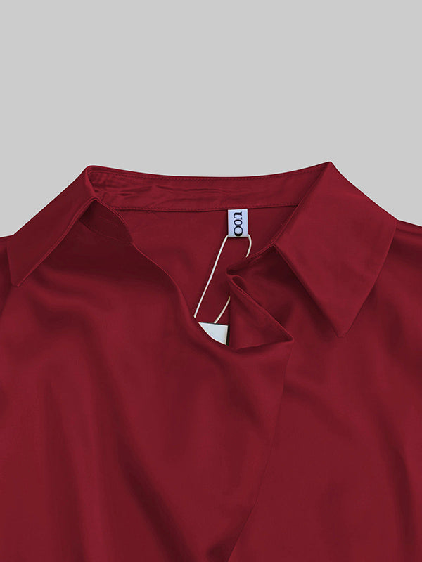 The Lumière Drape Blouse