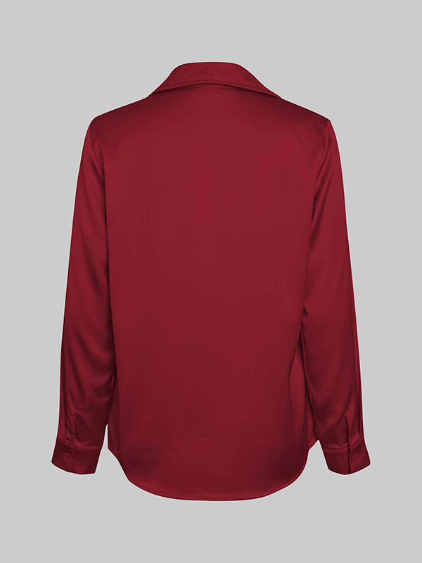 The Lumière Drape Blouse
