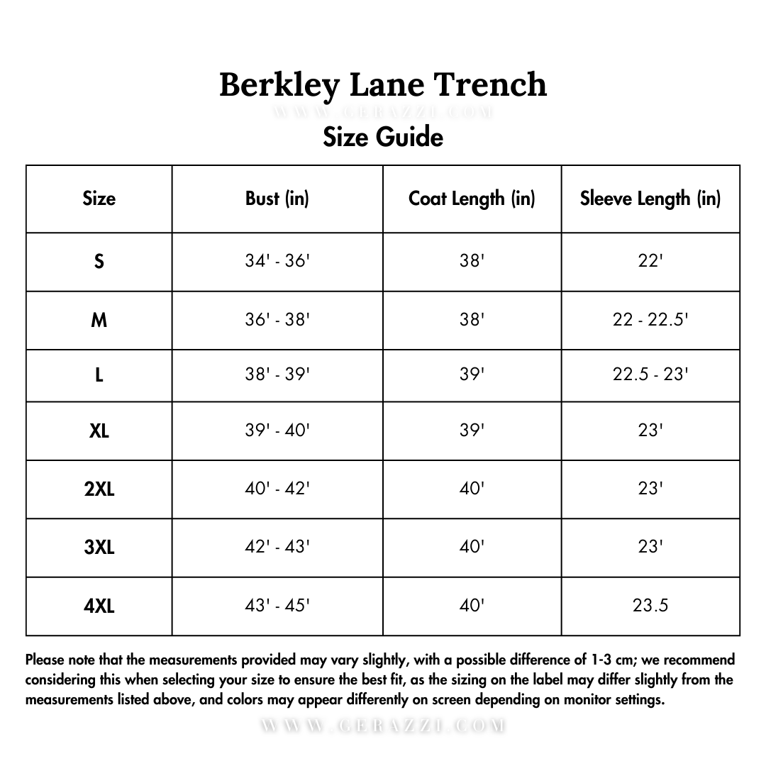 La Berkley — Longline Belted Trench Coat