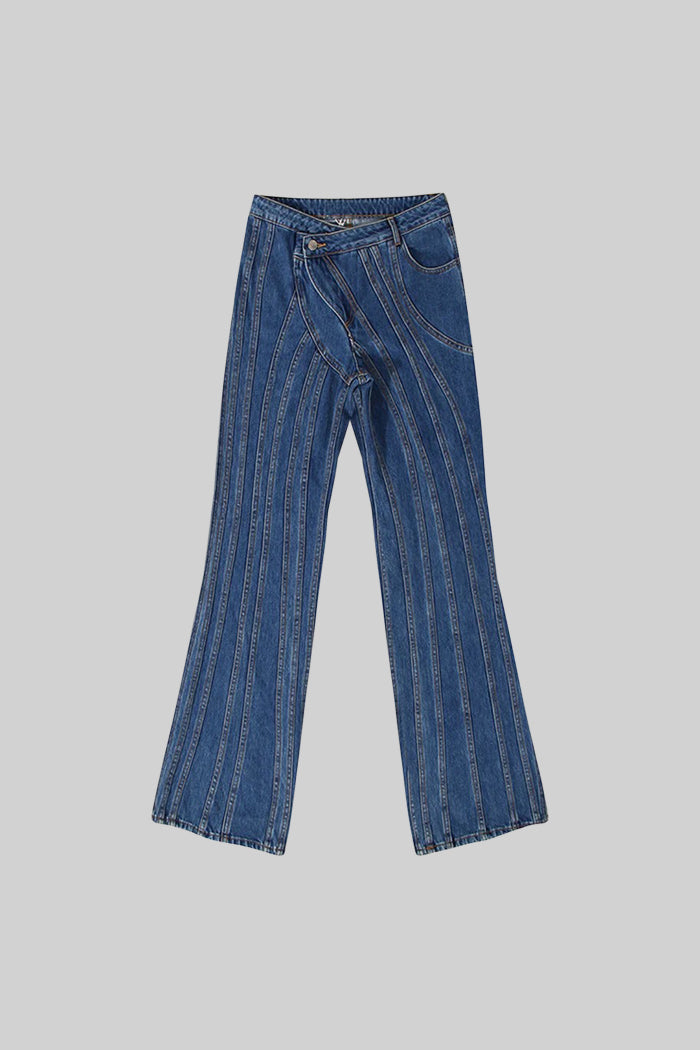 Le Palais — Stitched Wide Denim