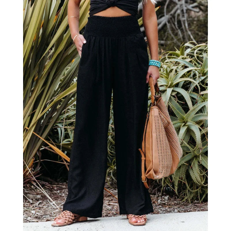 Elegant Sleeveless Maxi Dress with Side Slit