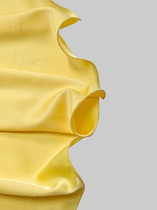 The Éliane Satin Dress