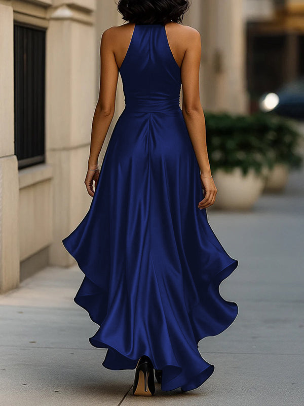 The Éliane Satin Dress