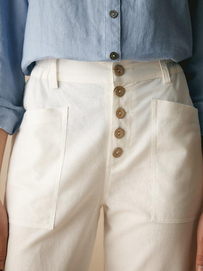 Le Marais — Linen Tapered Trouser