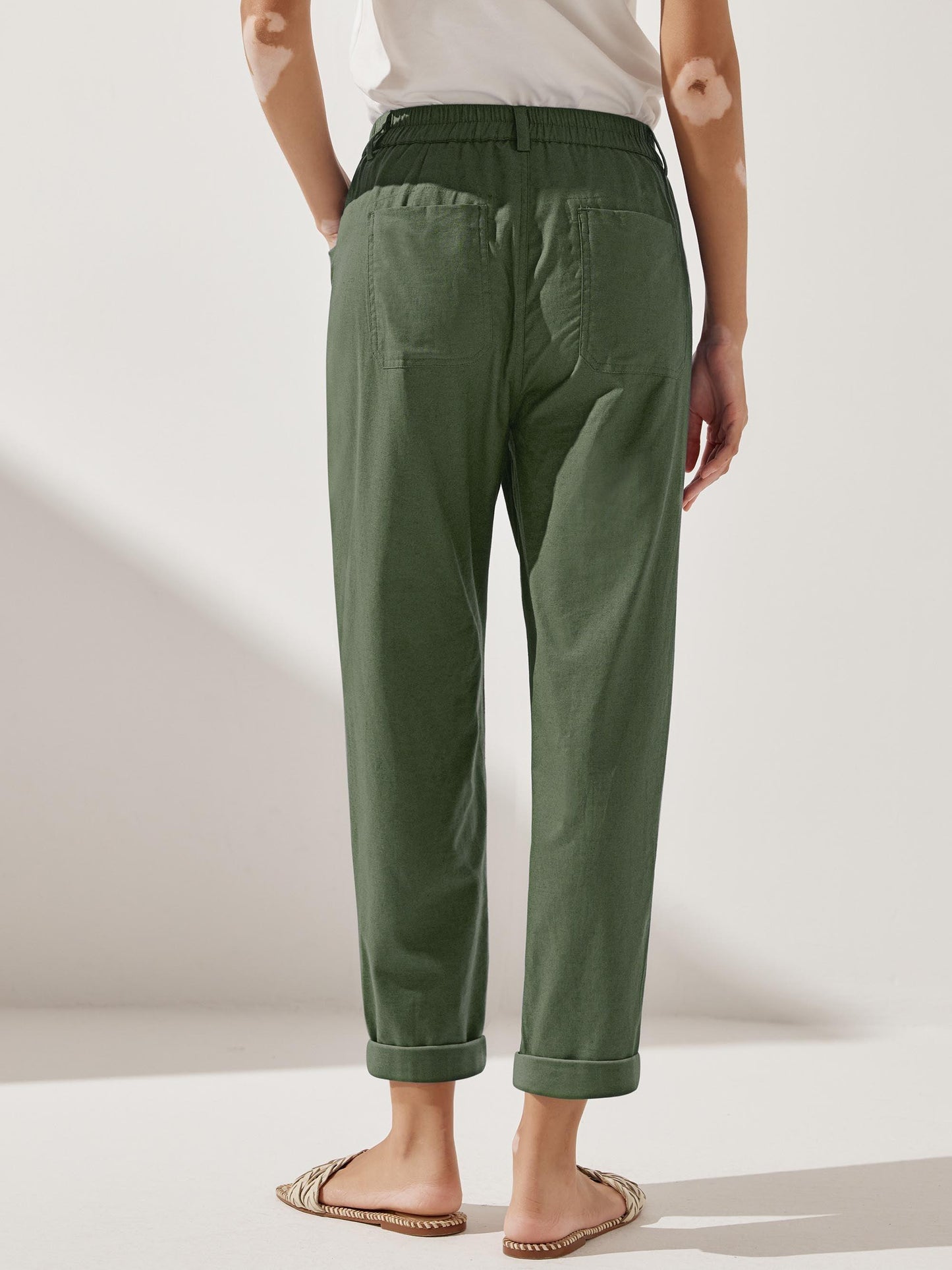 Le Marais — Linen Tapered Trouser