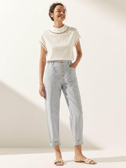 Le Marais — Linen Tapered Trouser