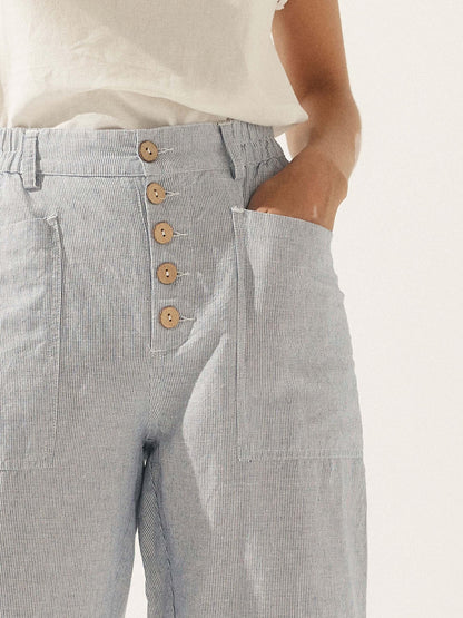 Le Marais — Linen Tapered Trouser