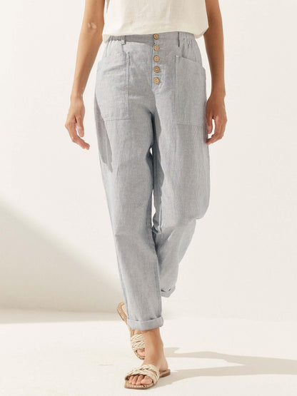 Le Marais — Linen Tapered Trouser
