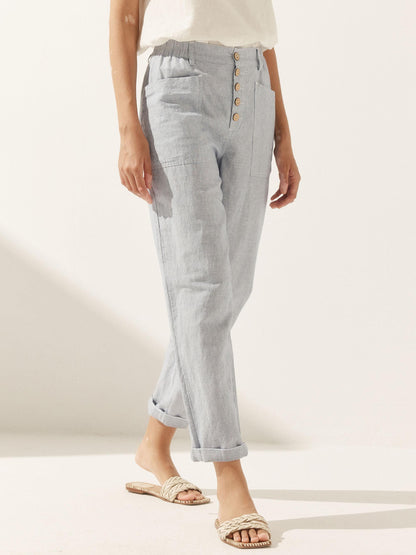 Le Marais — Linen Tapered Trouser