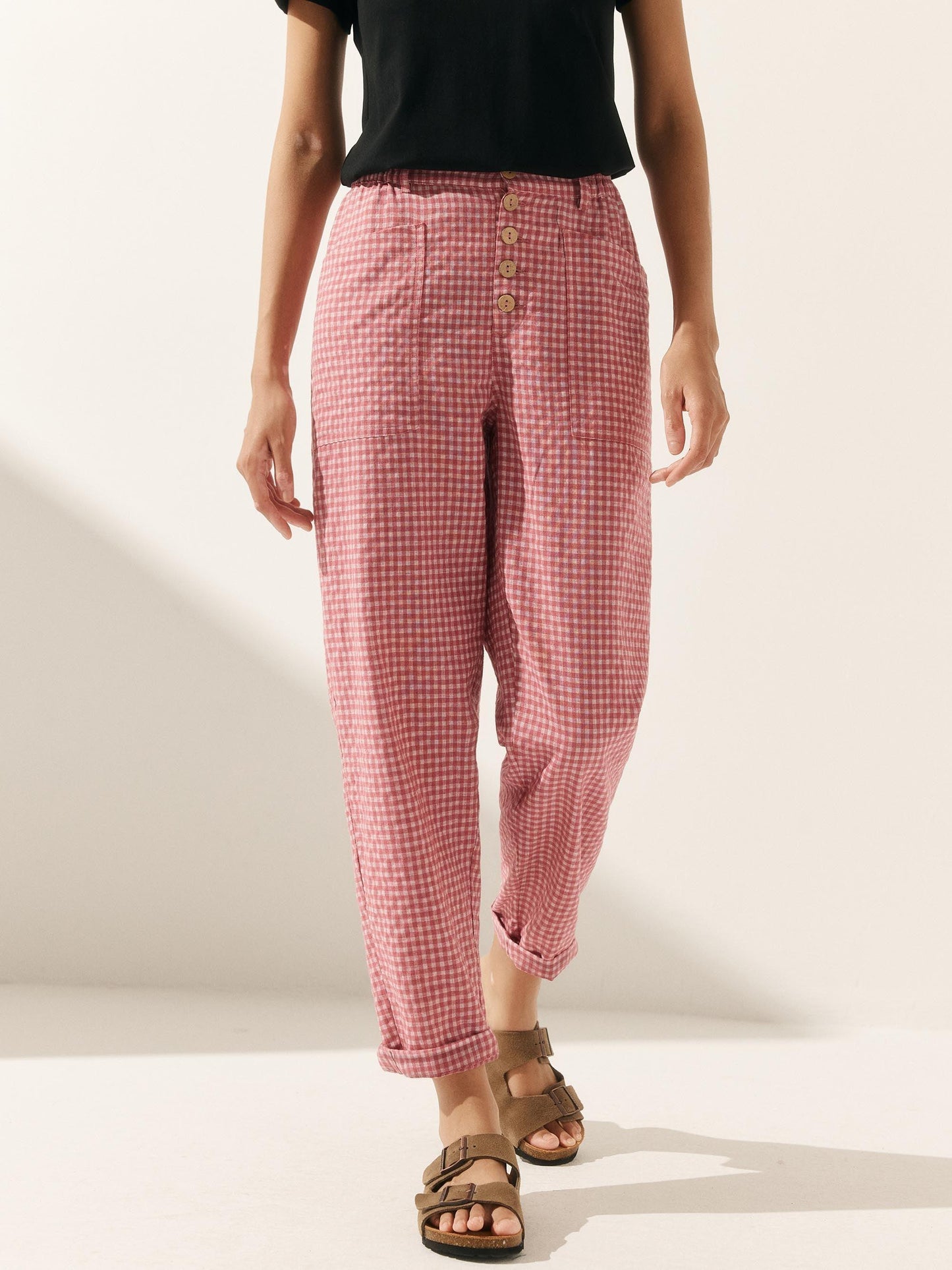 Le Marais — Linen Tapered Trouser