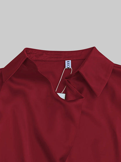 The Lumière Drape Blouse
