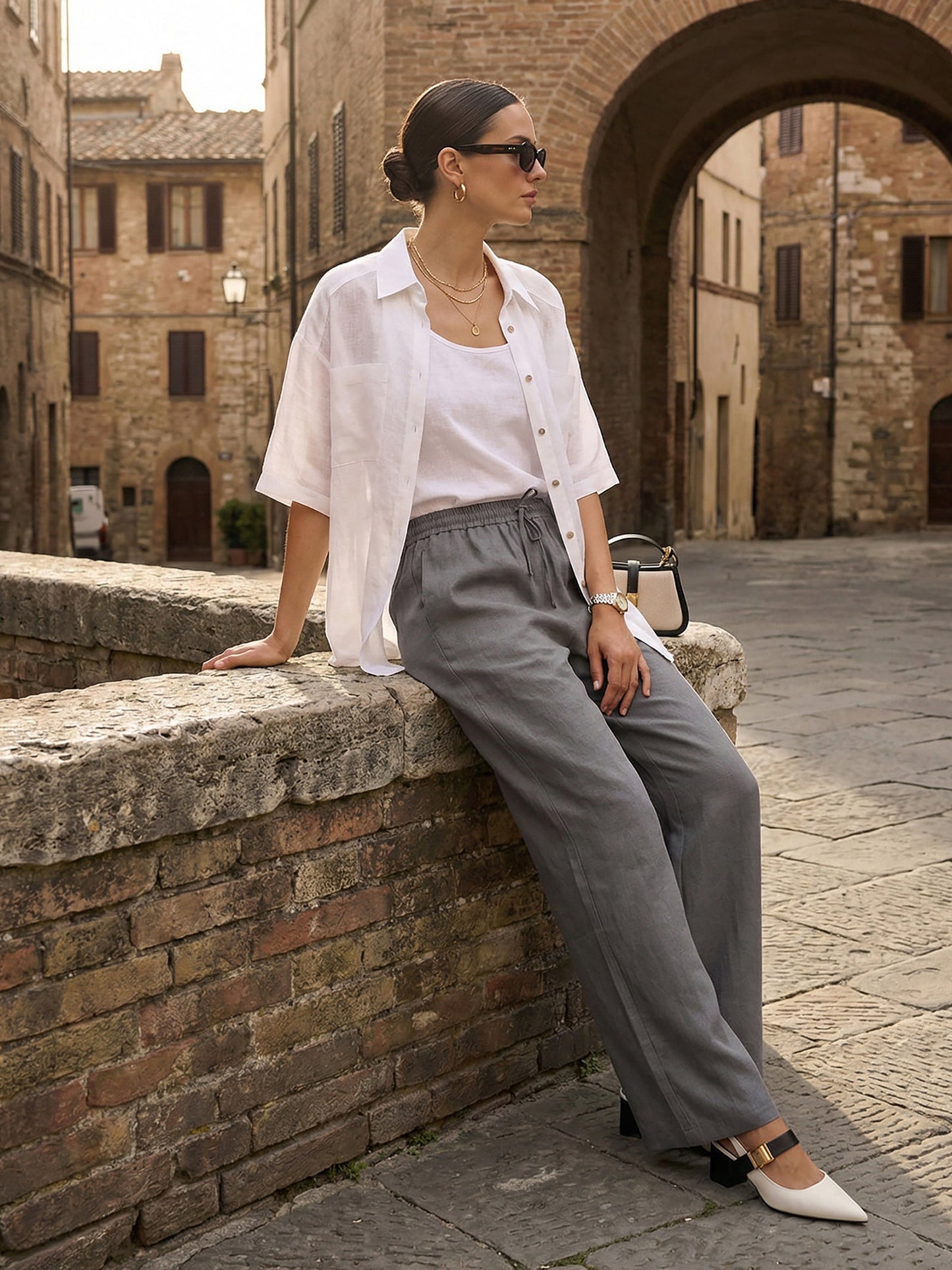 Le Lyon — Relaxed Drawstring Trouser