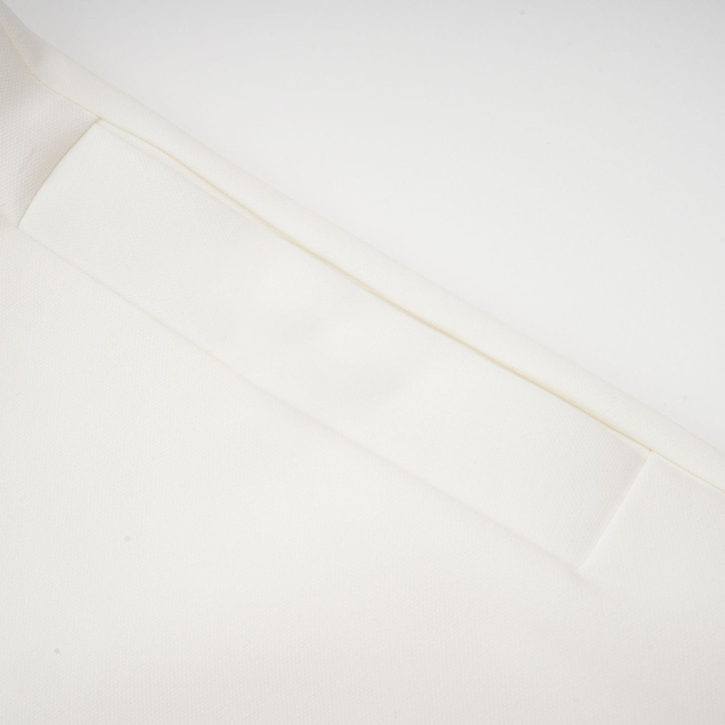 La Pétale Blanche — Cropped petal top and flared midi skirt