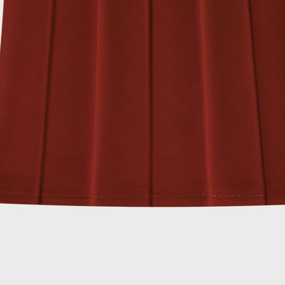 La Rouge Rythmée — Pleated bow-waist top and layered skirt