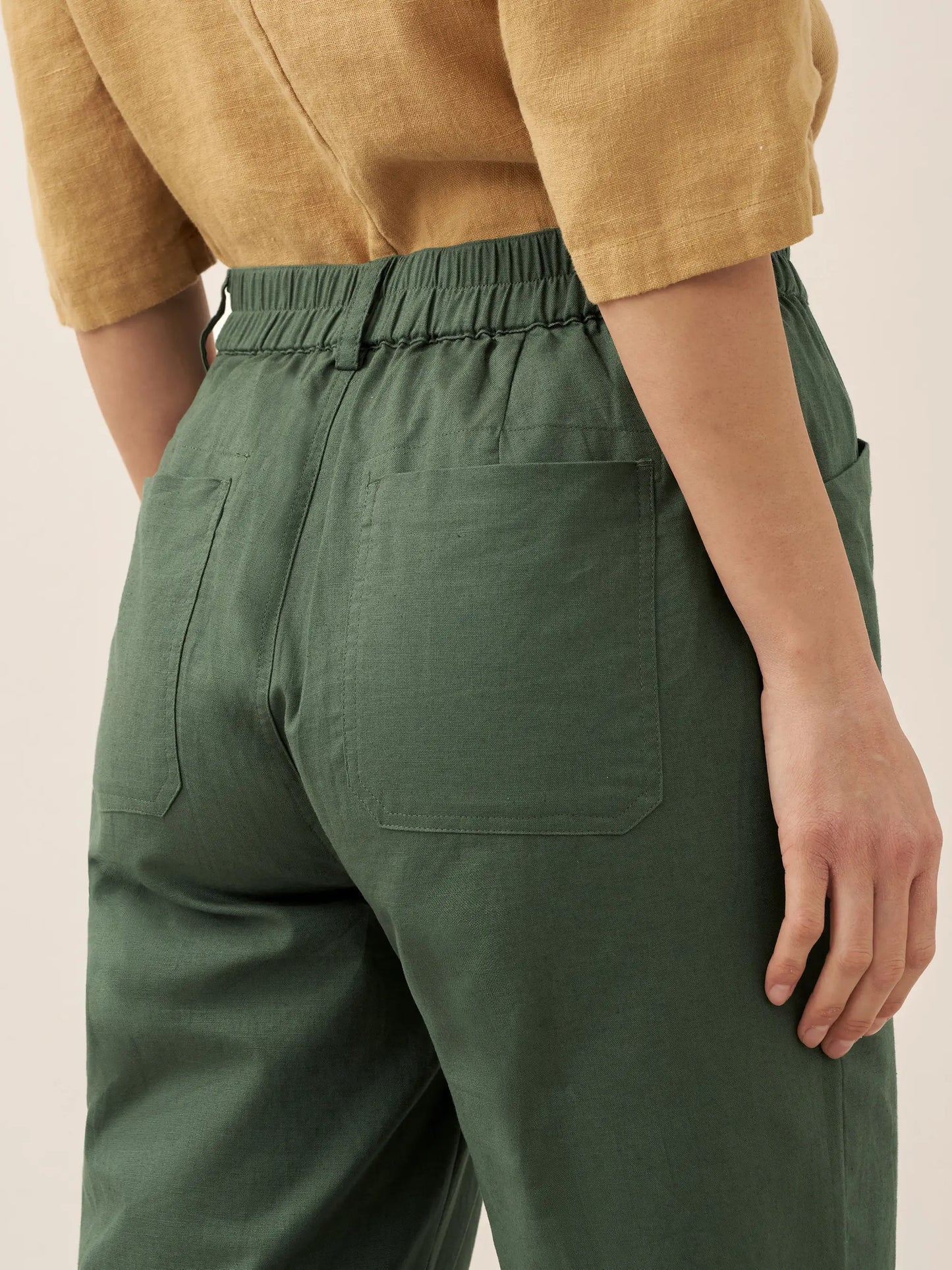 Le Marais — Linen Tapered Trouser
