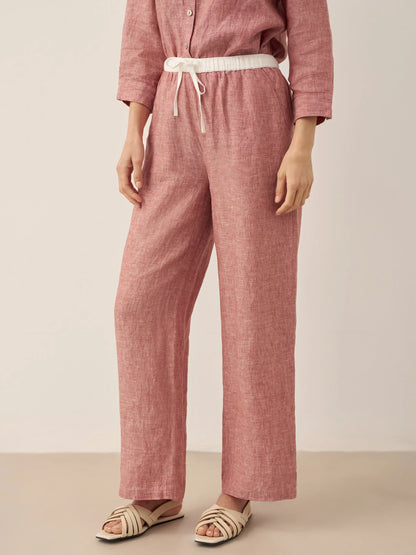 Le Rivage — Two-Tone Gauze Trouser