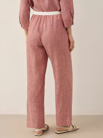 Le Rivage — Two-Tone Gauze Trouser