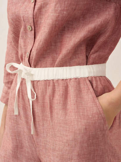 Le Rivage — Two-Tone Gauze Trouser