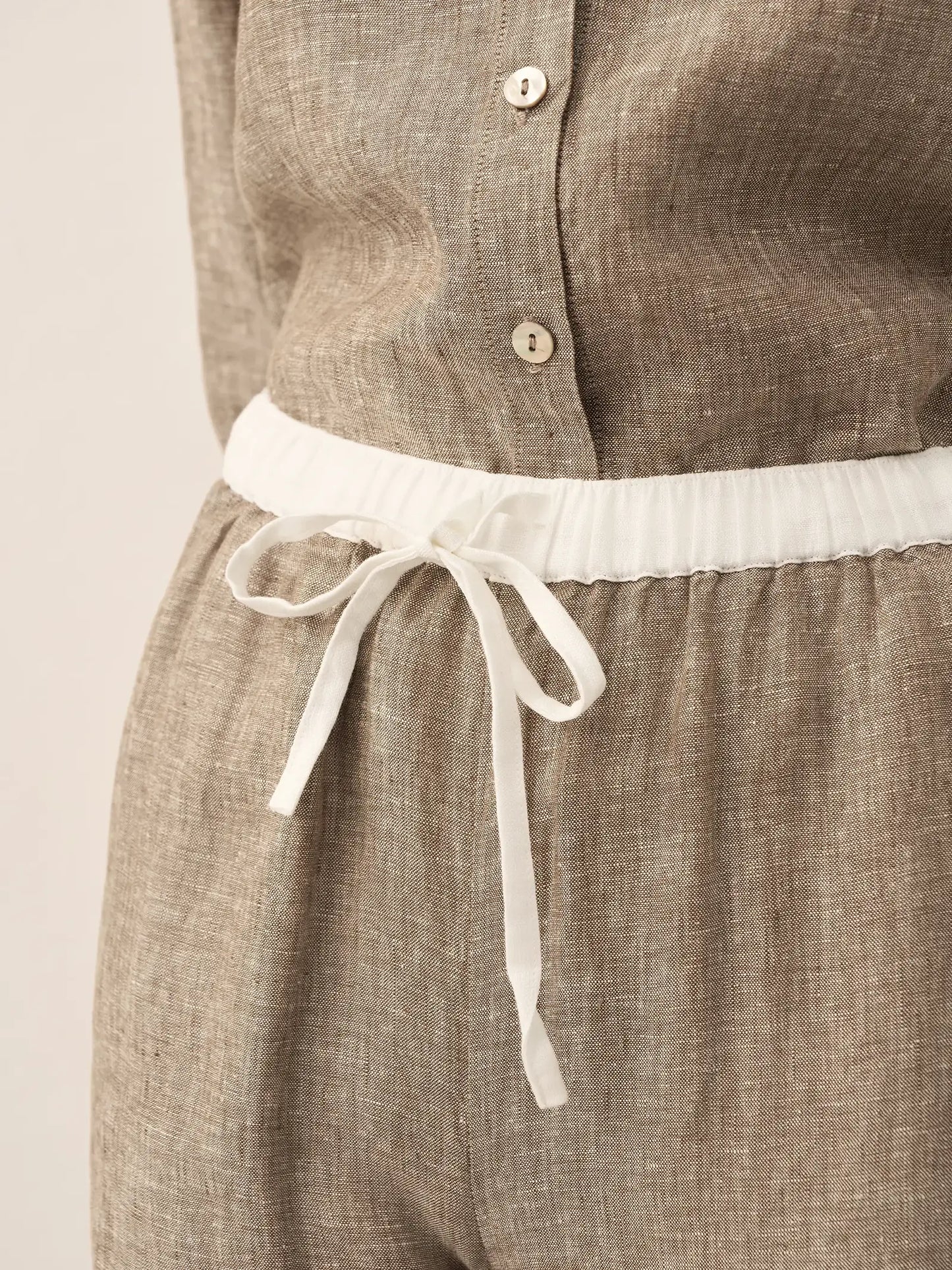 Le Rivage — Two-Tone Gauze Trouser
