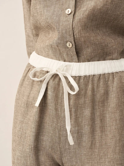 Le Rivage — Two-Tone Gauze Trouser