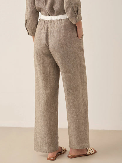 Le Rivage — Two-Tone Gauze Trouser