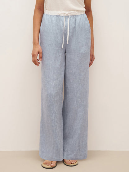 Le Rivage — Two-Tone Gauze Trouser