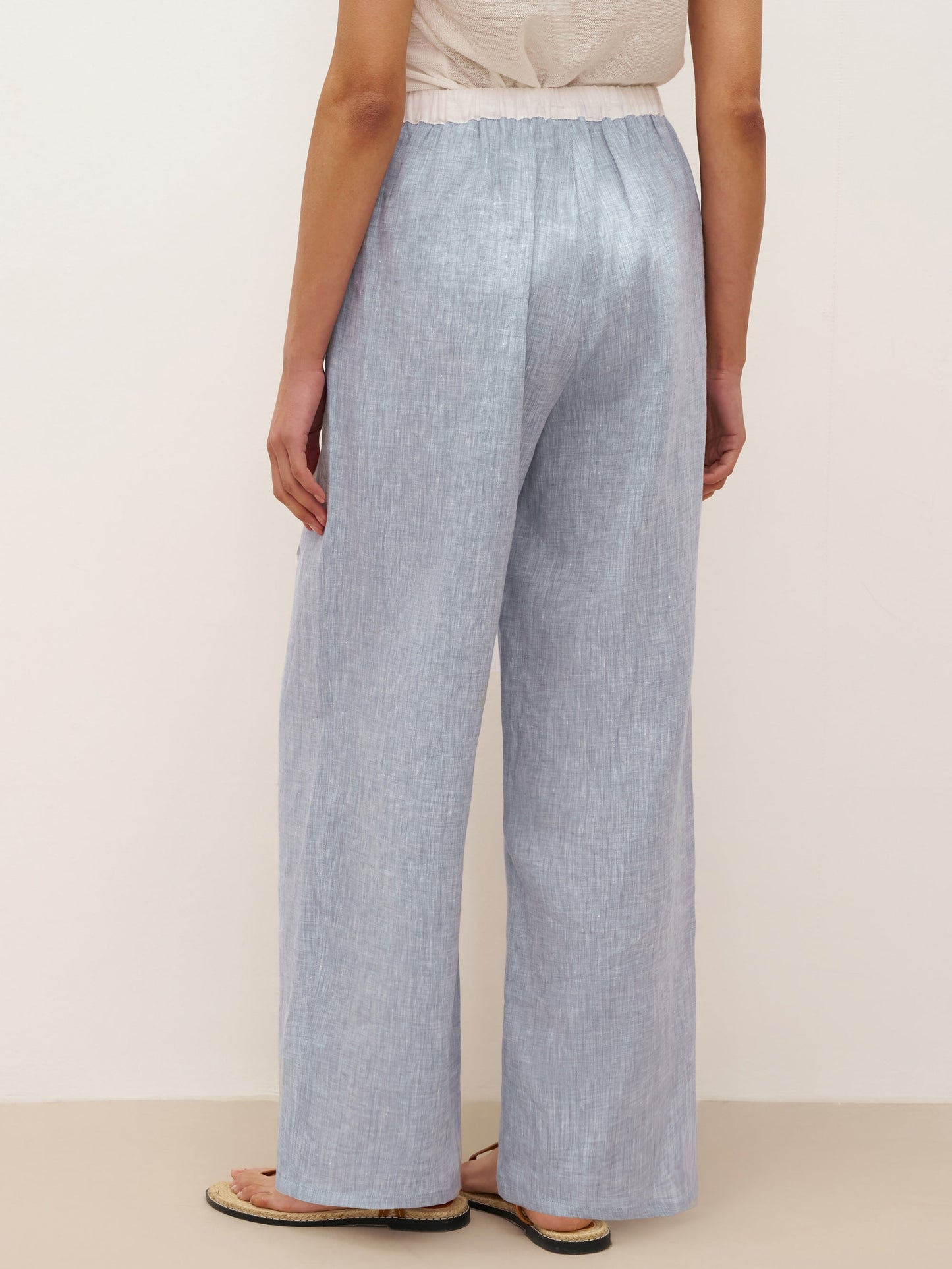 Le Rivage — Two-Tone Gauze Trouser