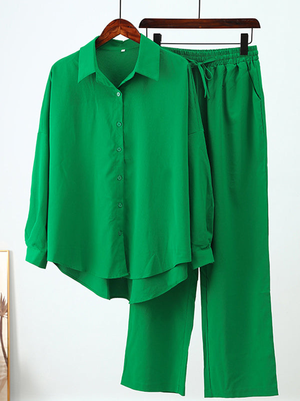 La Ligne Relaxée — Wide-Leg Two-Piece Set