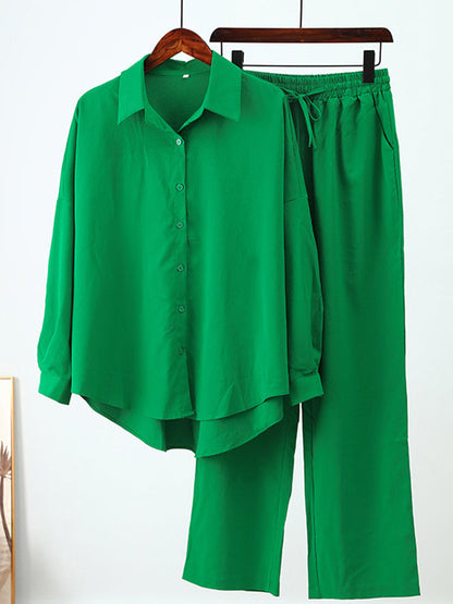 La Ligne Relaxée — Wide-Leg Two-Piece Set