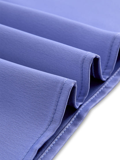 La Croix Satinée — Cross-Neck Satin Top