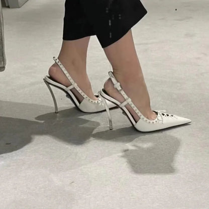 Le Valence Heel — Sculpted Slingback Stiletto