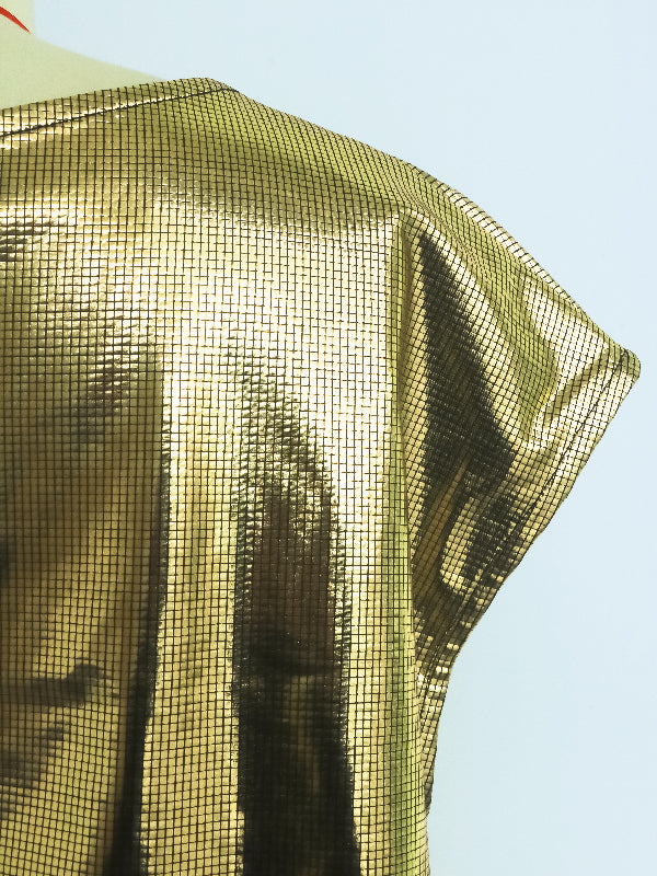 La Lumière Dorée — Metallic Two-Piece Set