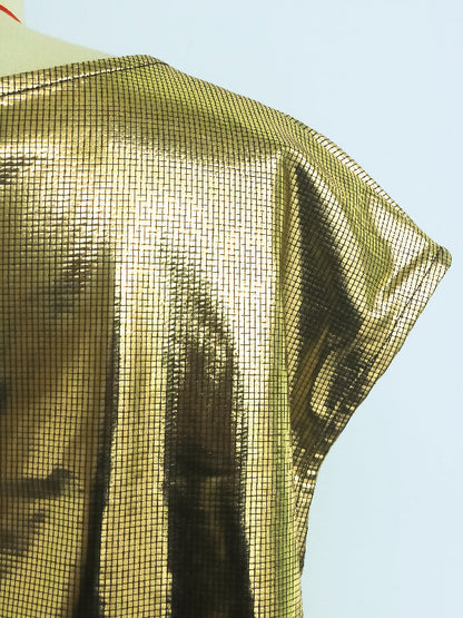 La Lumière Dorée — Metallic Two-Piece Set