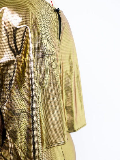 La Lumière Dorée — Metallic Two-Piece Set