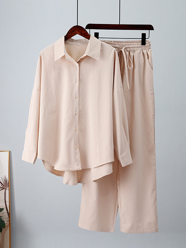 La Ligne Relaxée — Wide-Leg Two-Piece Set