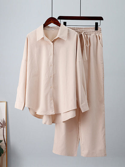 La Ligne Relaxée — Wide-Leg Two-Piece Set