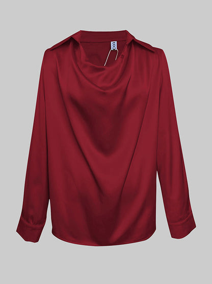 The Lumière Drape Blouse