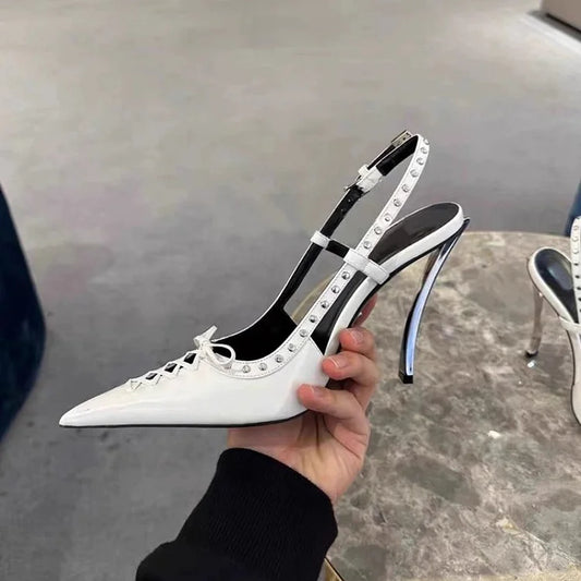 Le Valence Heel — Sculpted Slingback Stiletto