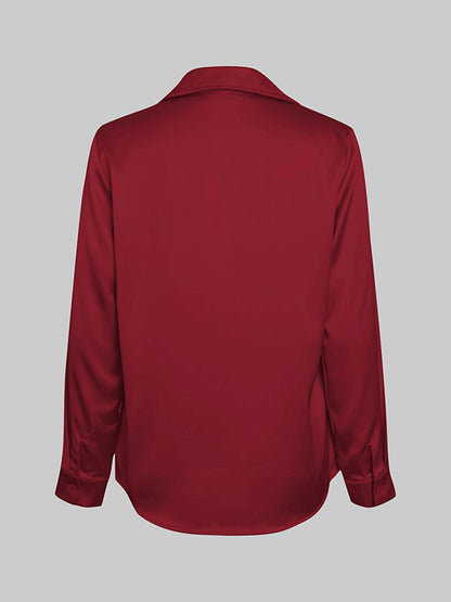 The Lumière Drape Blouse