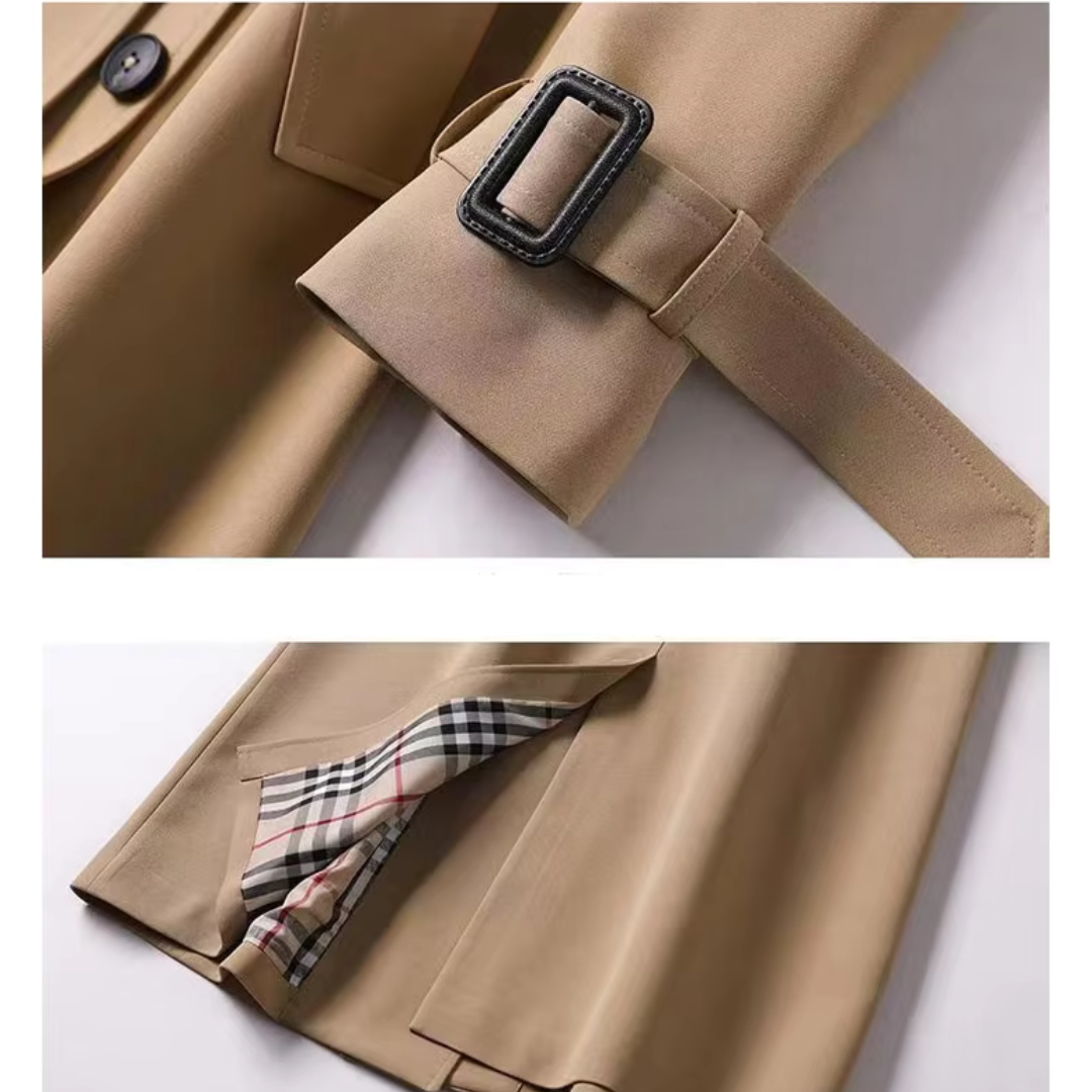 La Berkley — Longline Belted Trench Coat