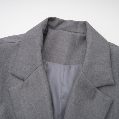 La Ceinture Structurée — Tailored blazer dress with statement belt