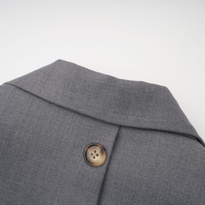 La Ceinture Structurée — Tailored blazer dress with statement belt