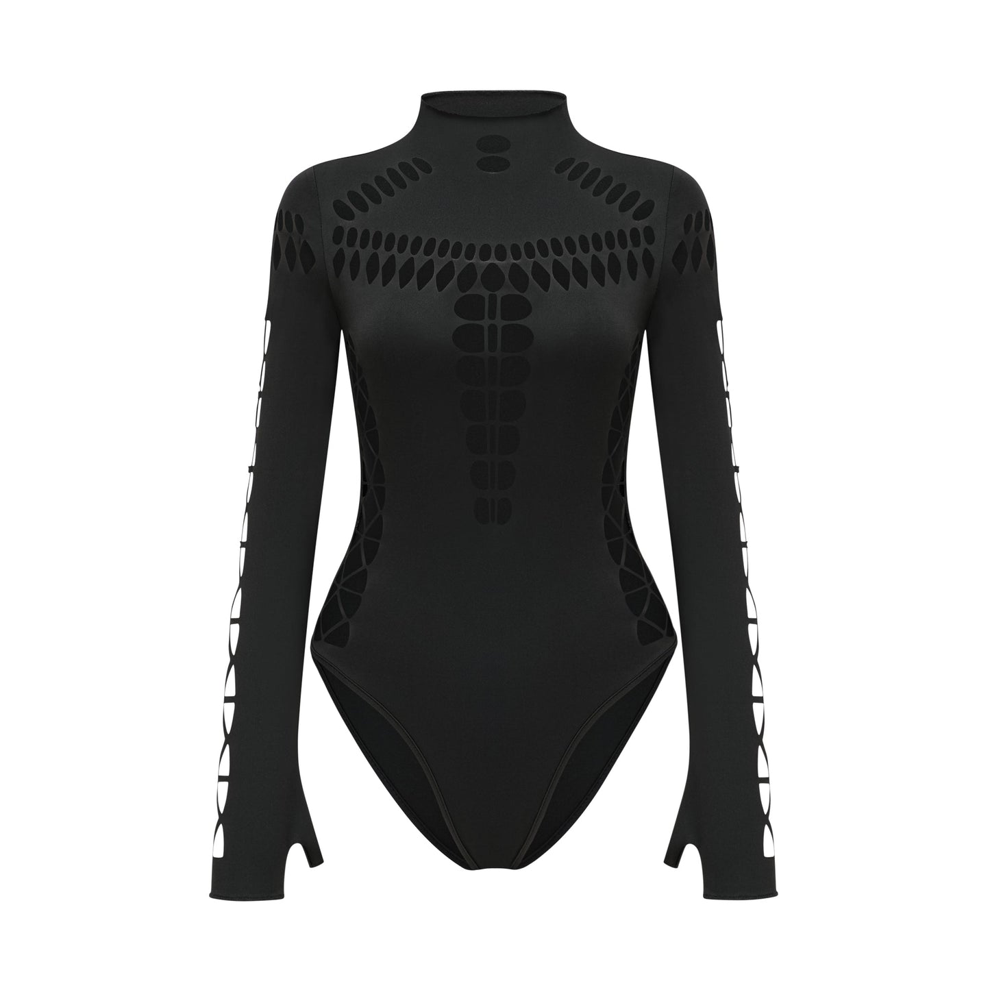La Silhouette Découpée — Sculpted cut-out bodysuit
