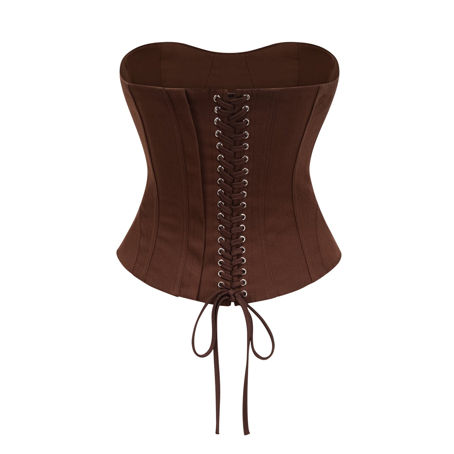 Le Indre — Structured lace-up corset crop