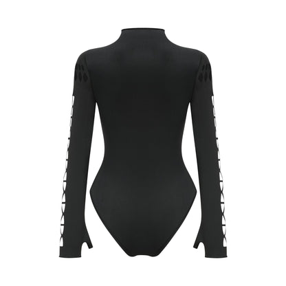 La Silhouette Découpée — Sculpted cut-out bodysuit
