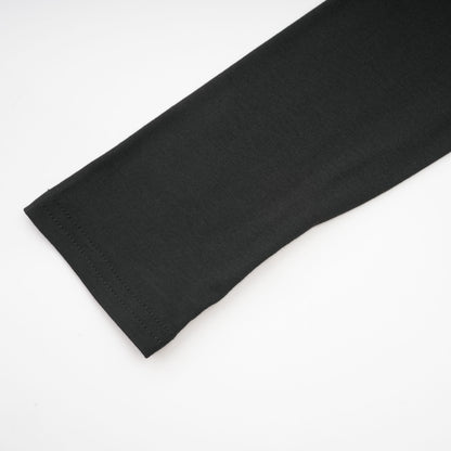 La Drapée Nocturne — Halterneck cut-out jersey top