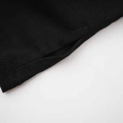 La Drapée Nocturne — Halterneck cut-out jersey top