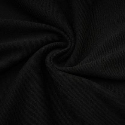 La Drapée Nocturne — Halterneck cut-out jersey top