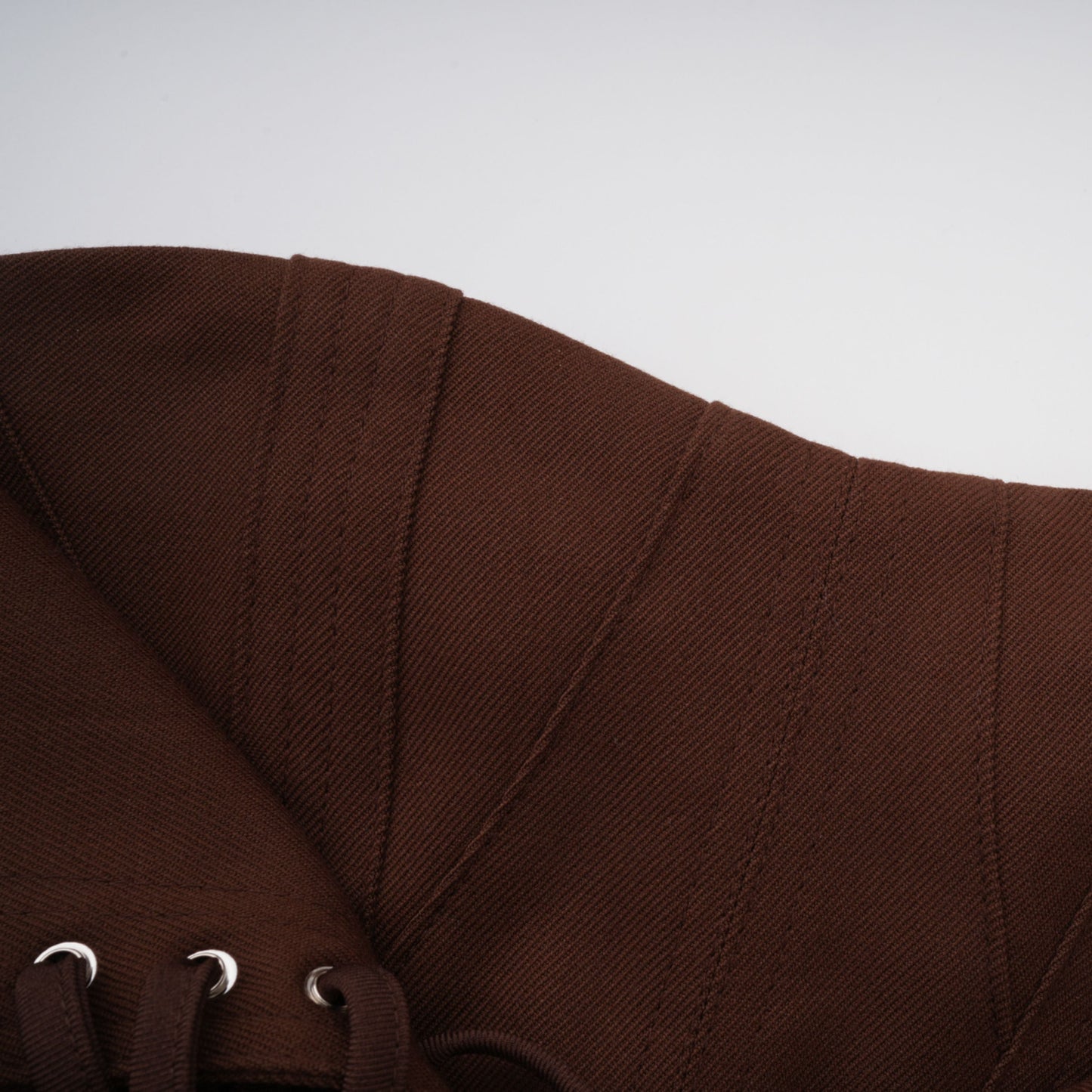 Le Indre — Structured lace-up corset crop